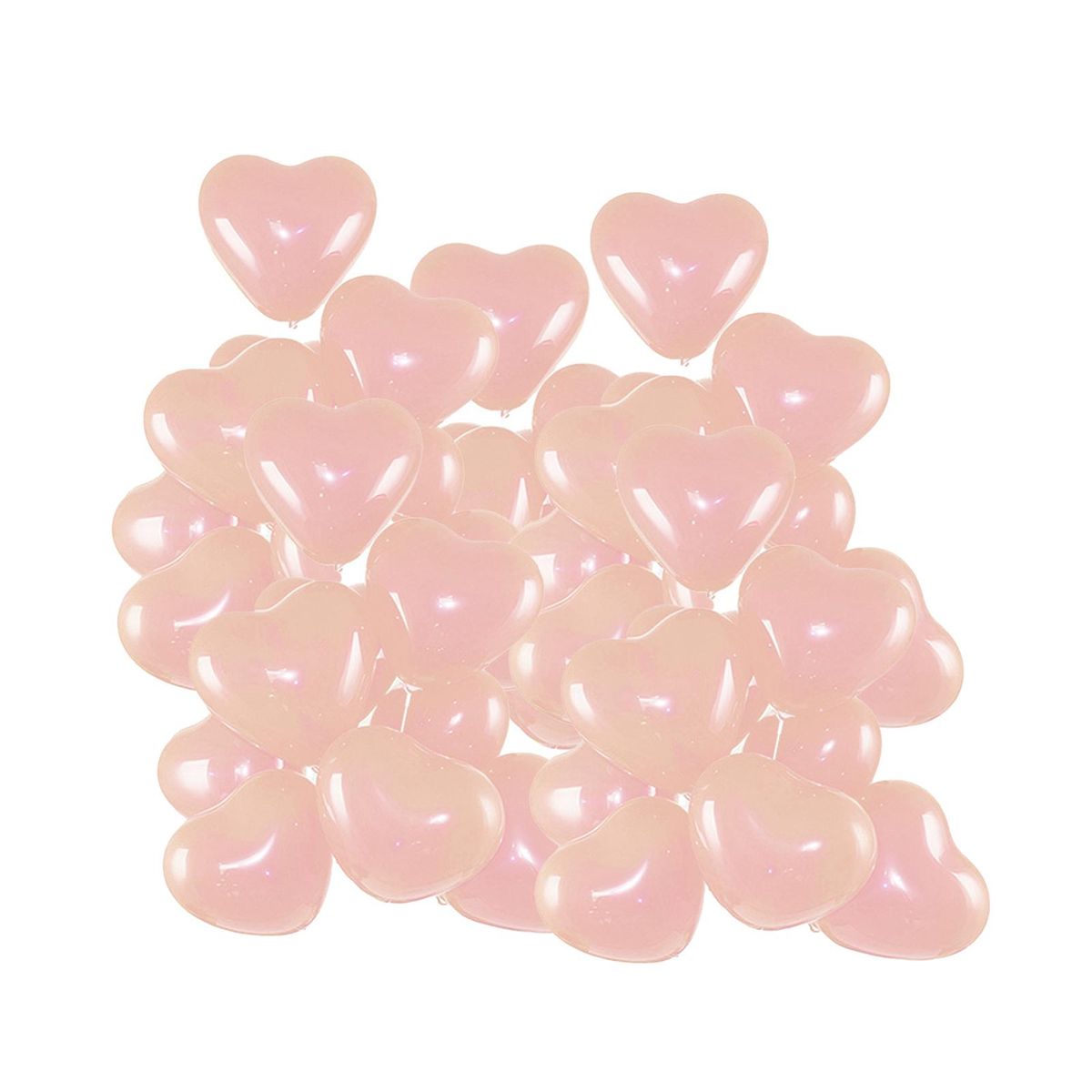 50Pcs Latex Balloons Adult Kids Boy Girl Round Heart Shape Birthday Balloons Green