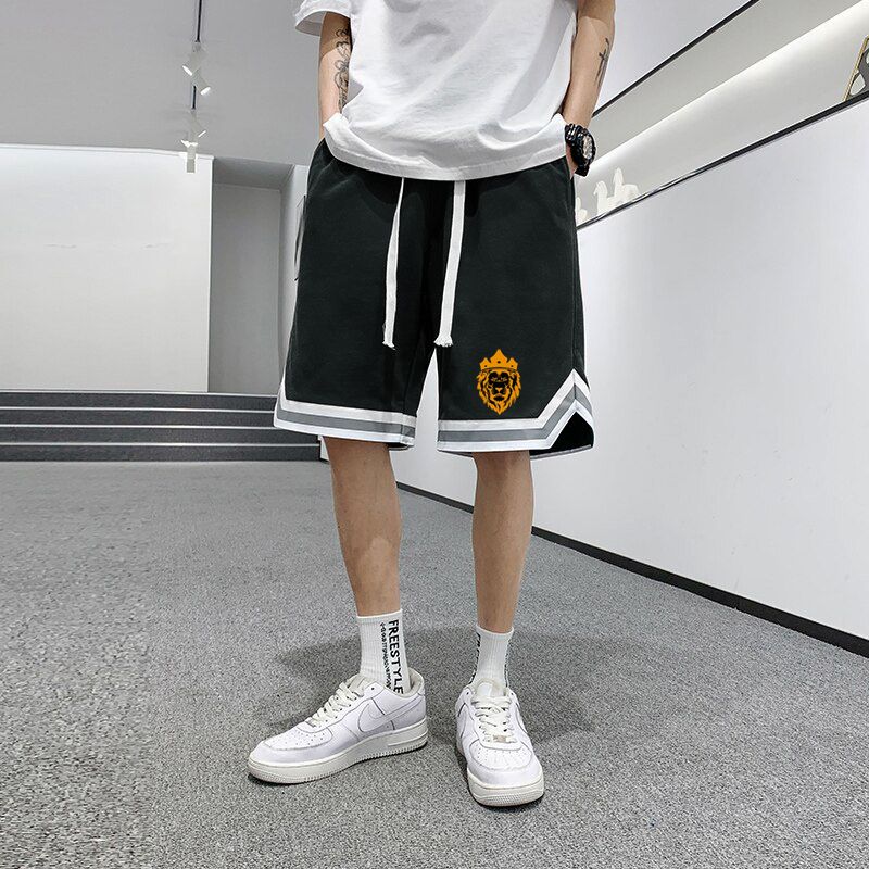 Kings-Kartel Black Stylish Shorts