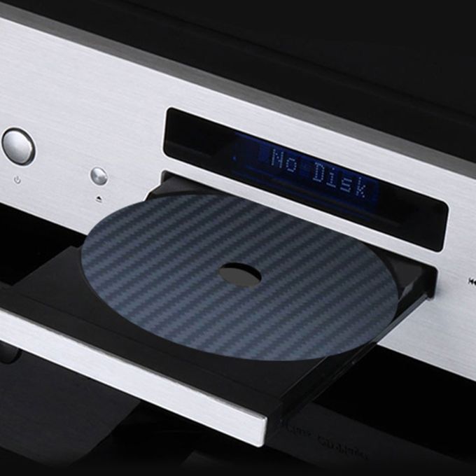 CD Stabilizer Tuning Mat Disc Playback Up Record Player Black