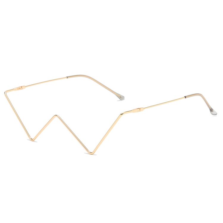 2 PCS Half Frame Street Shooting Decorative Frames