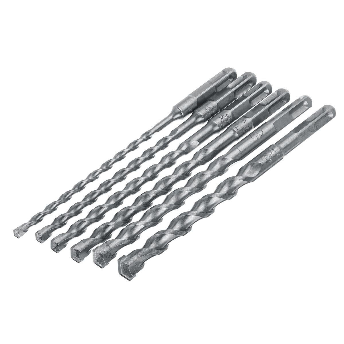 Hardened Chrome Alloy Steel Electric Hammer Drill Bit For Tiles Concrete Brick 14x200