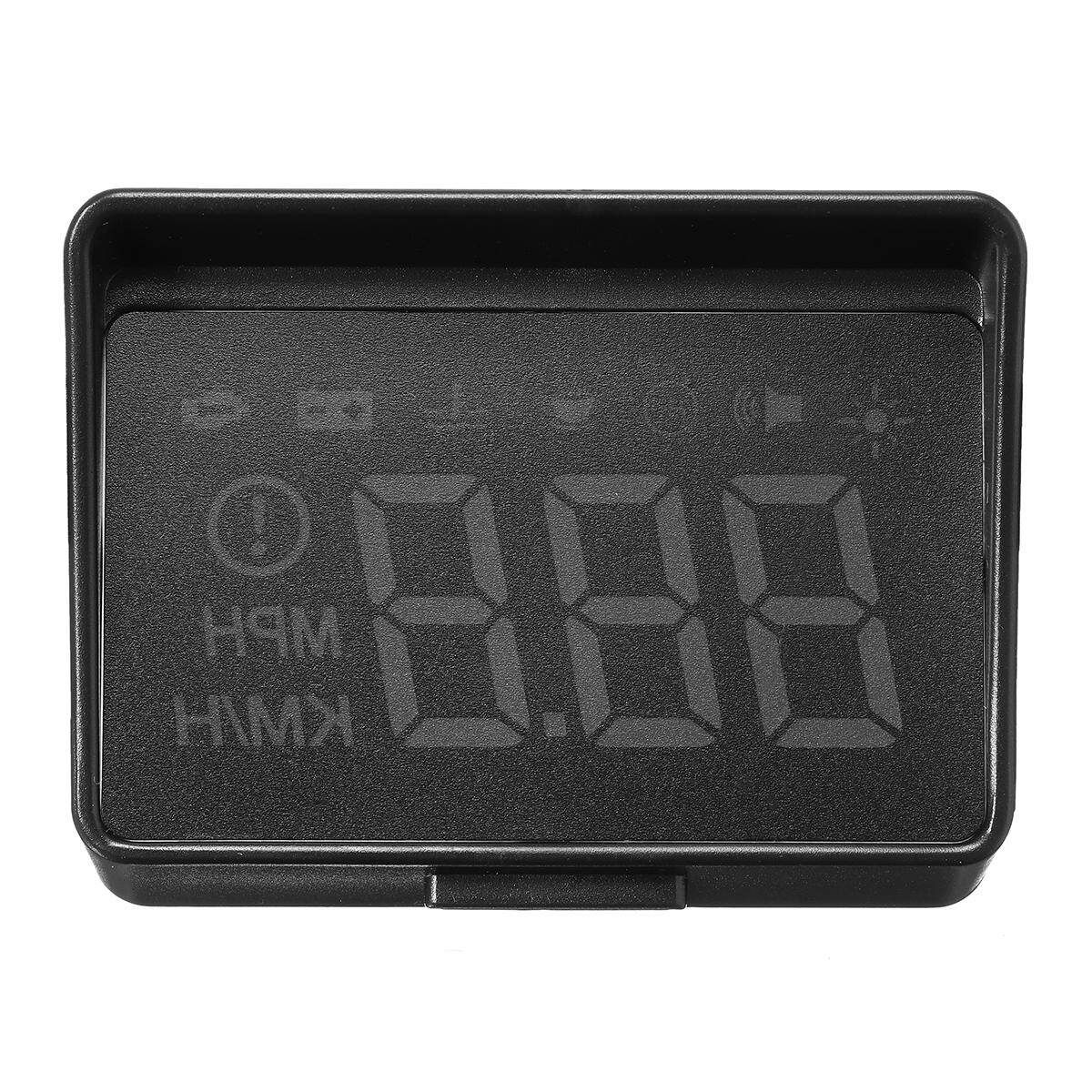 Uinversal Car GPS HUD Head Up Display LCD OBD2 Overspeed Warning System