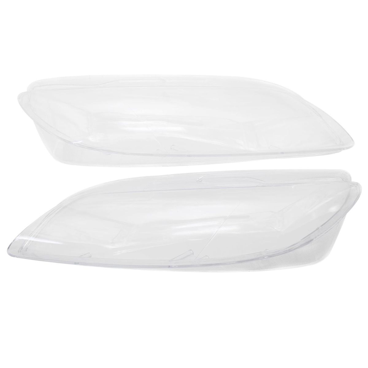 1 Pair Headlight Cover Clear Lens Left & Right Replacement for Mazda 6 2003-2007
