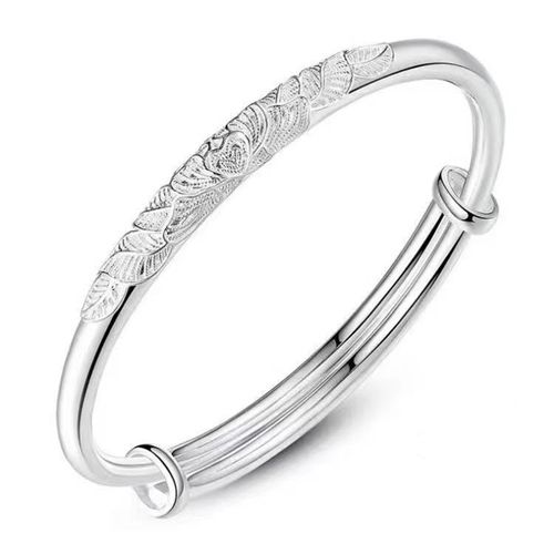 Sterling Silver Bracelet 2022 New (wind Blew Leaves)