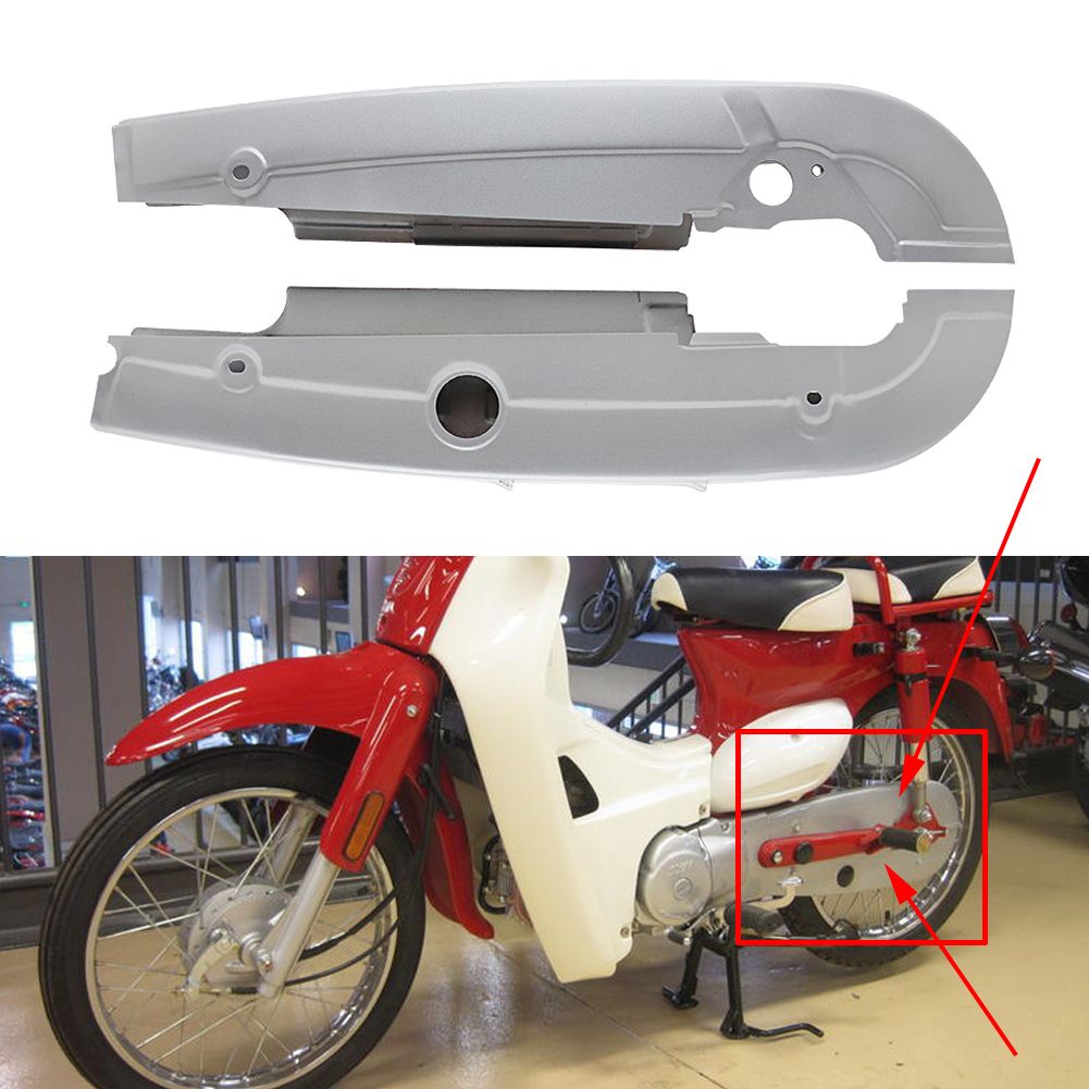 Motorcycle Chain Case Cover Guard Cub For Honda C65 C70 C90