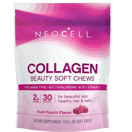 Collagen Peptides Vitamin C & Hyaluronic Acid  60 Soft Chews