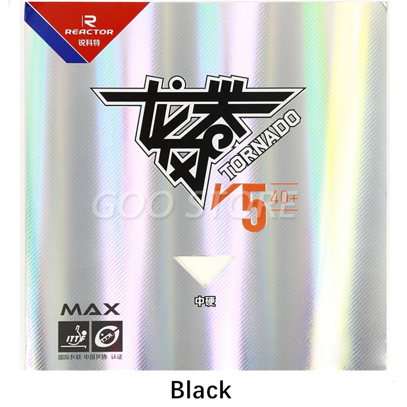 Reactor TORNADO V5 Table Tennis Rubber Sticky Forehand Loop Pips-In Original REACTOR Sponge Ping Pong Rubber Tenis De Mesa