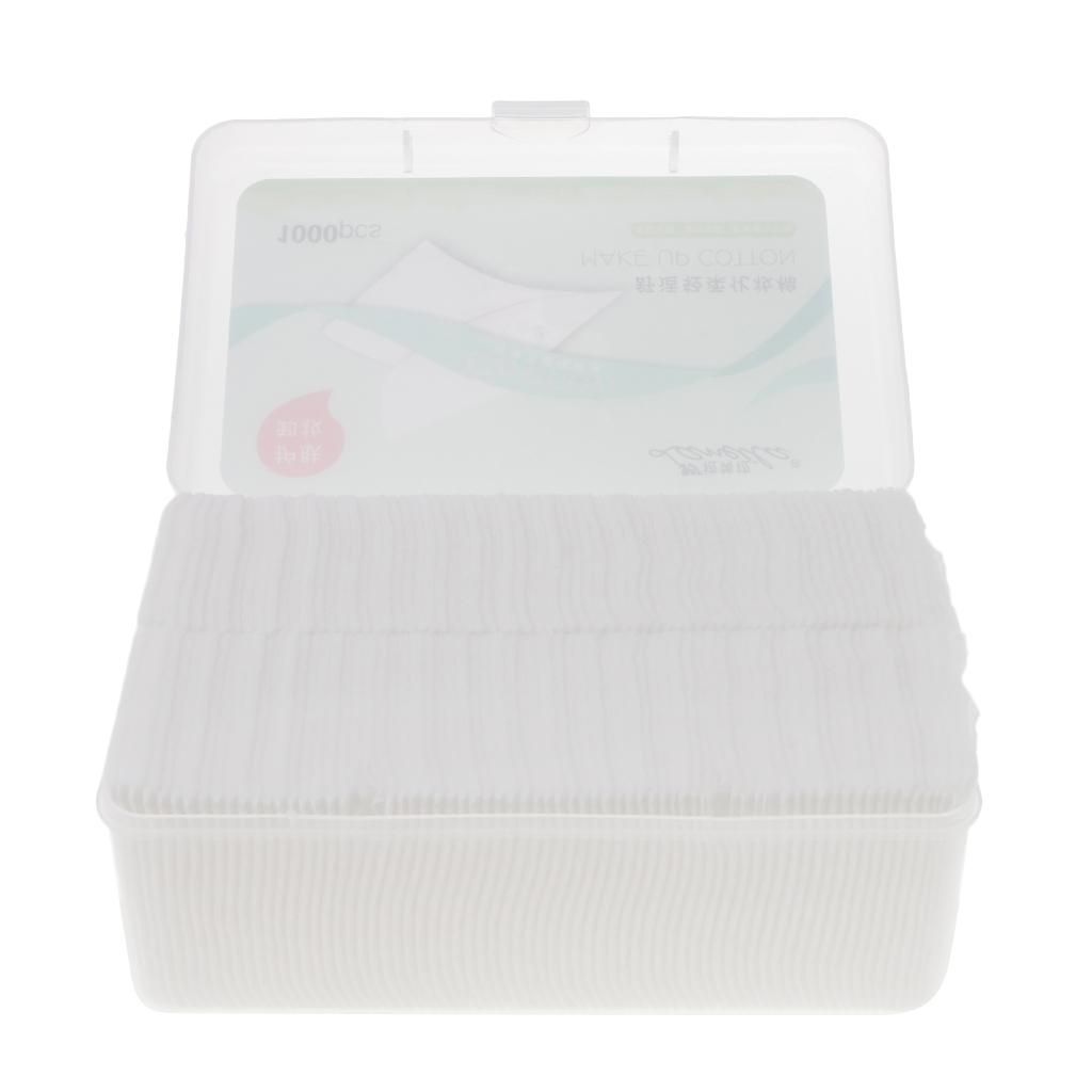 1000PCS Cotton Face Nail Art  Paper Pad Make Up Remover