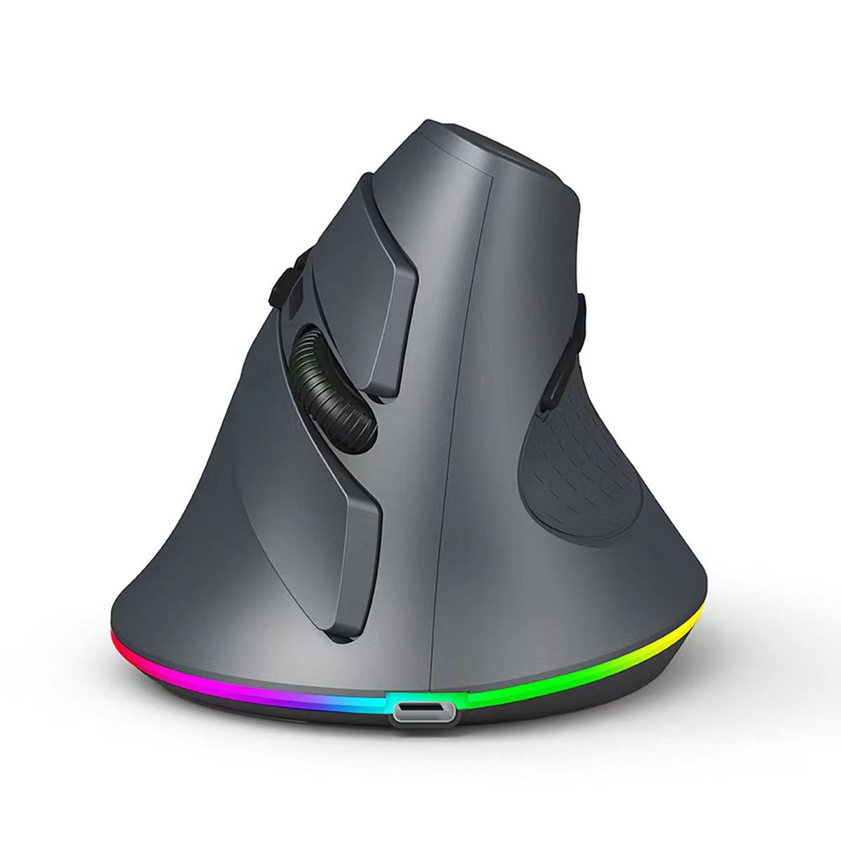 Vertical Wireless Gaming Mouse Programmable Ergonomic Design