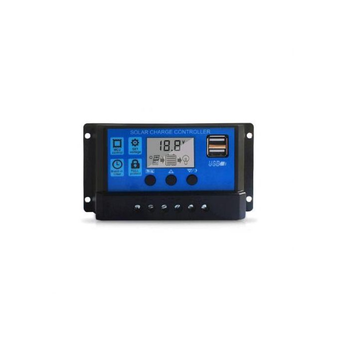 30a Solar Controller With 2 USB 5v Led Display