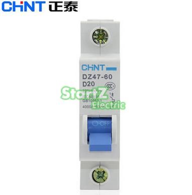 Motor CHNT D Protection 1A Type DZ47-D Circuit Breaker 1P