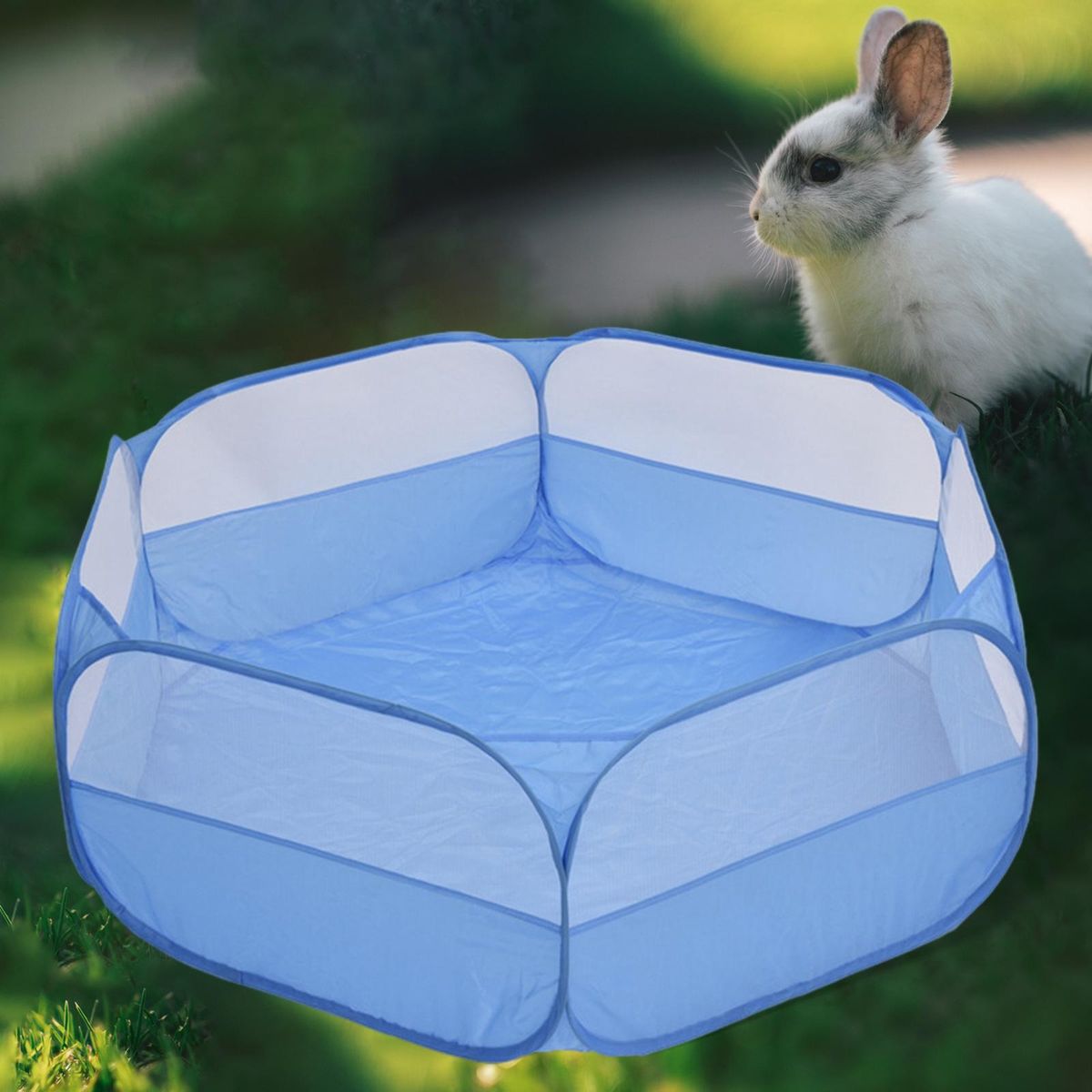 Portable Animal Playpen Playground Anti Escape Cage Tent Without Cover