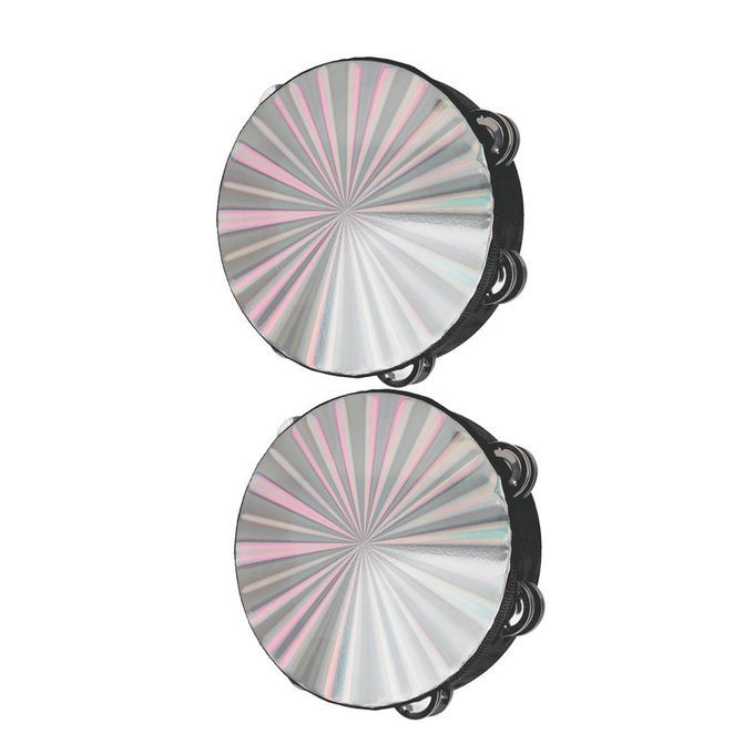 2XCompact Double Laser Surface Music Tambourine Percussion Tamborine