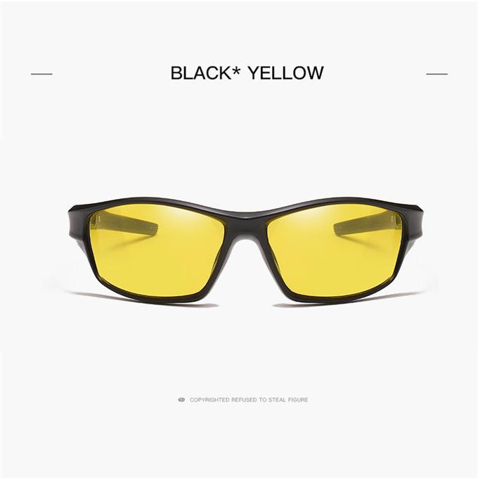 Cycling Polarized  Bike Outdoor Sports Anti-UV Yellow