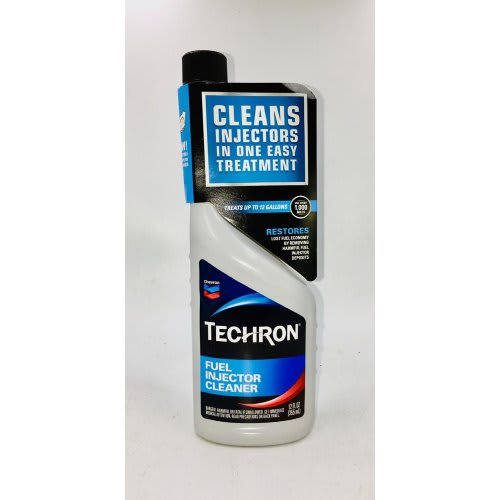 Chevron Genuine Techron Fuel Injector Cleaner - Treats Up To 12 Gallons - 12.oz