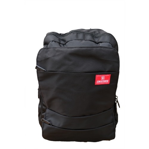 Laptop School Backpack - Black