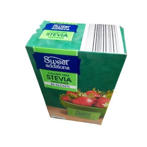 Calories Free Stevia Sweetner 80 Packets - Pack Of 2