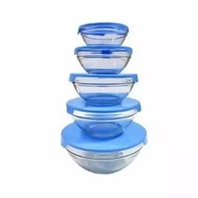 Glass Cooking Bowl-5 Sets