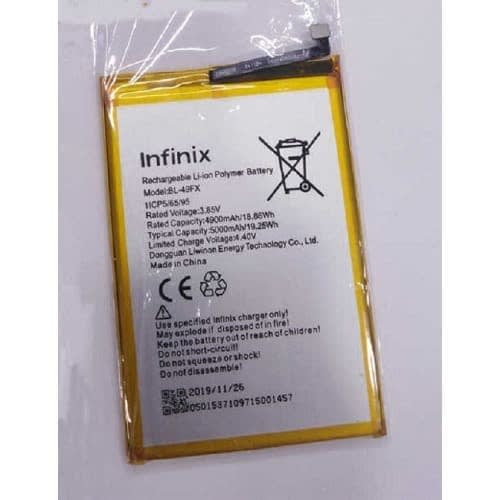 Battery For Infinix Hot 8 - Bl-49fx