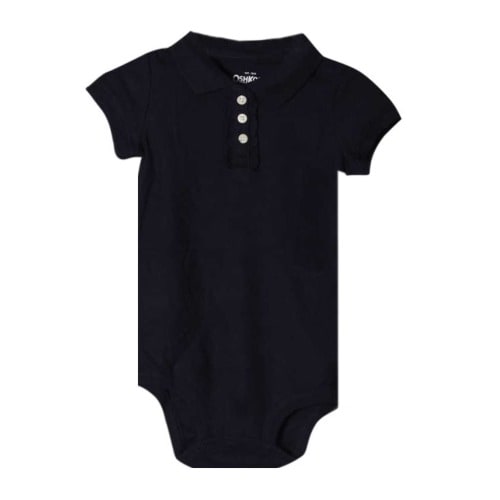 Black Unisex Bodysuit