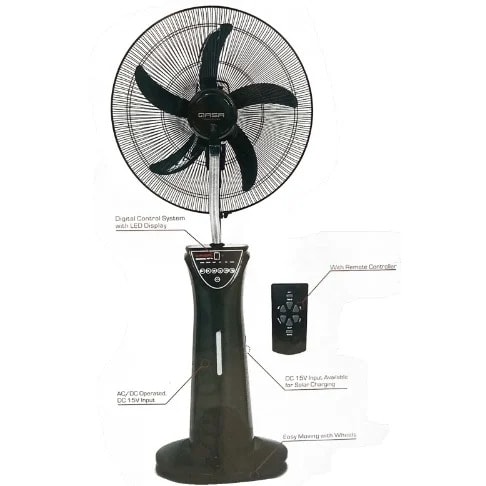 Rechargeable Mist Fan - Qrf-7116r - 16