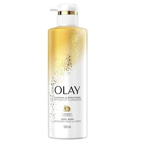 Olay Brightening Cleansing Body Wash With Vitamin C & B3-530ml