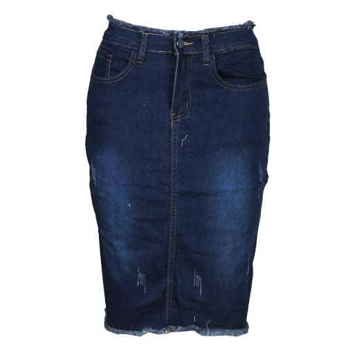Denim Skirt- Blue