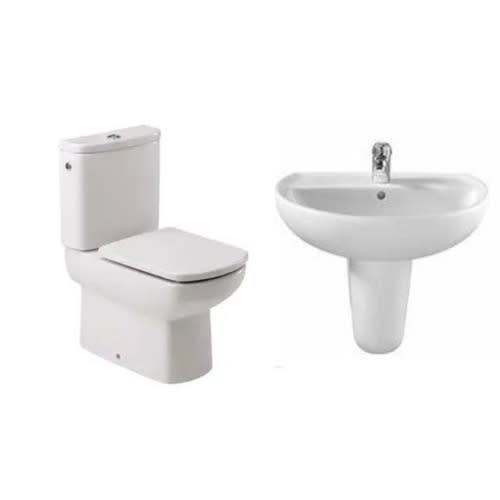 Closed Couple Executive Toilet Seat Set.