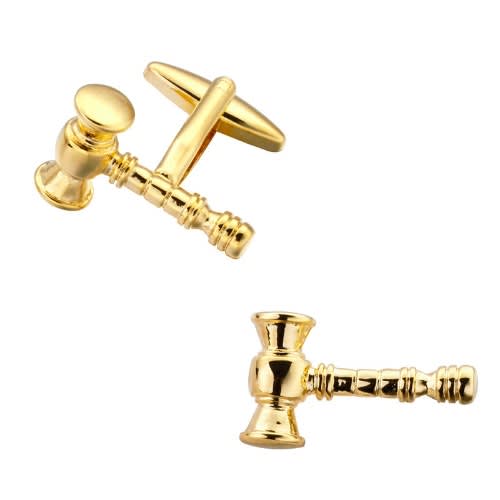 Golden Hammer Cufflinks