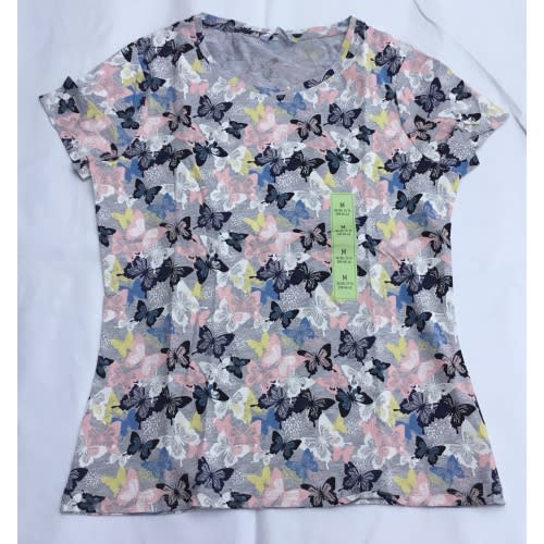 Teenager Butterfly Girls Top