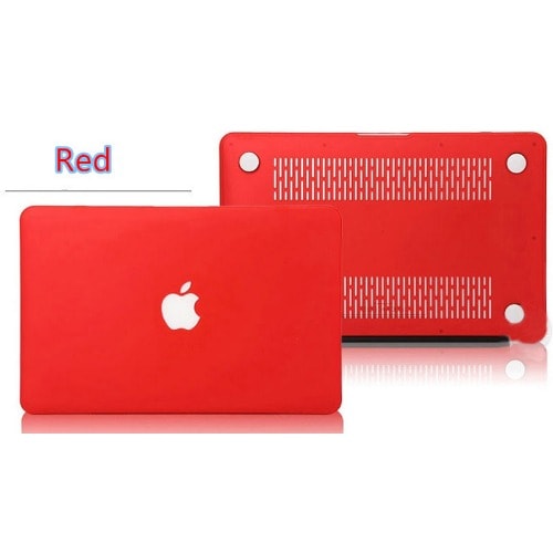 Plastic Case For MacBook Air 13 Inch 1466 -2012 - 2017- Red