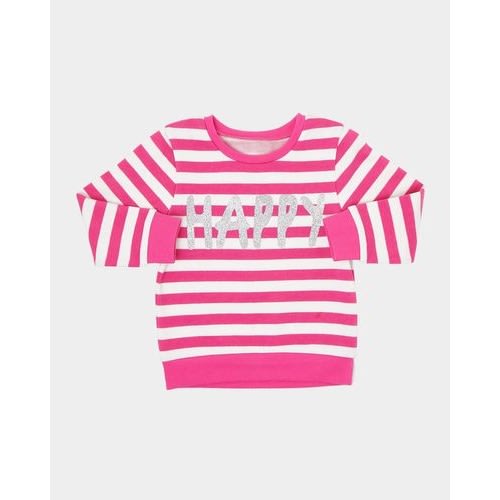 Crew Neck Sweatshirt- Happy