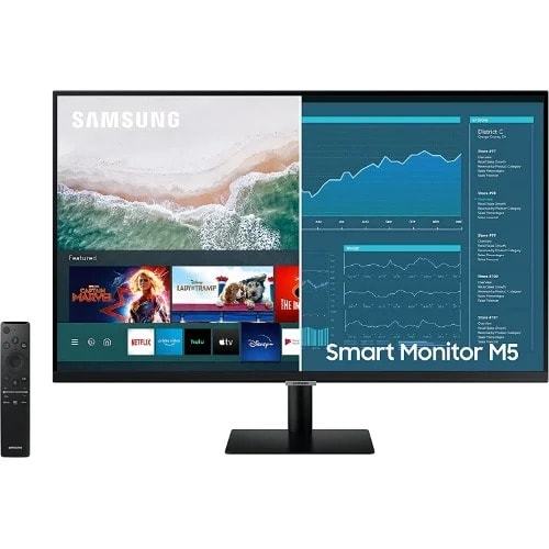 Fhd 1080p Smart Monitor & Streaming Tv - Tuner Free - Ls32am502nnxza M5 - 32-inches
