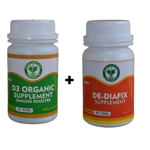 De DIAFIX And D3 Organic Supplement (for Diabetes Care)