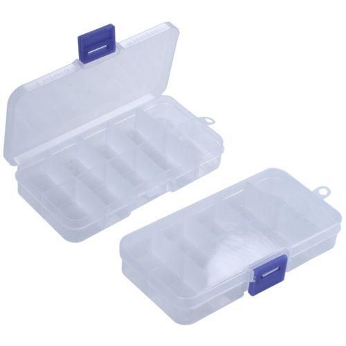 2Pcs 10-Slot Portable Plastic Resistors