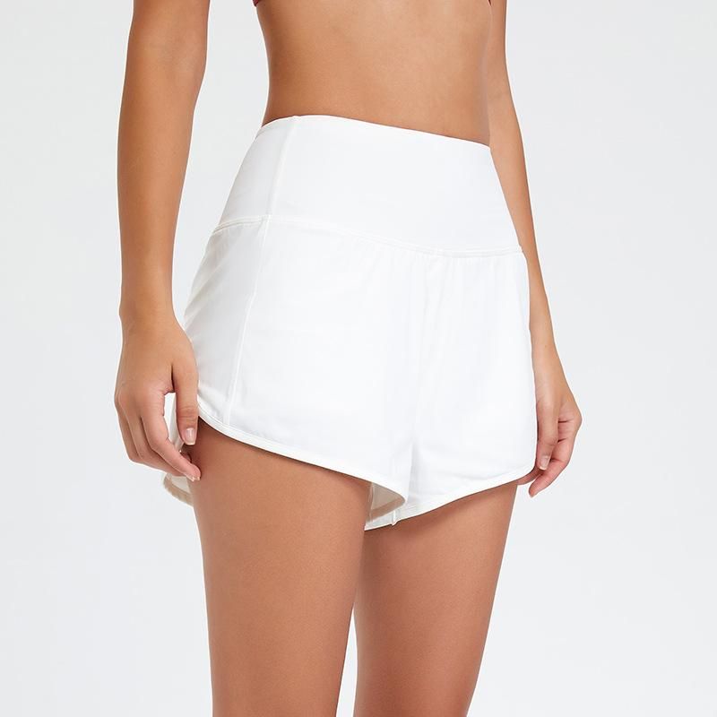 Yujia 2023 new loose sunscreen sports shorts women's high-waisted anti-running fitness marathon yoga