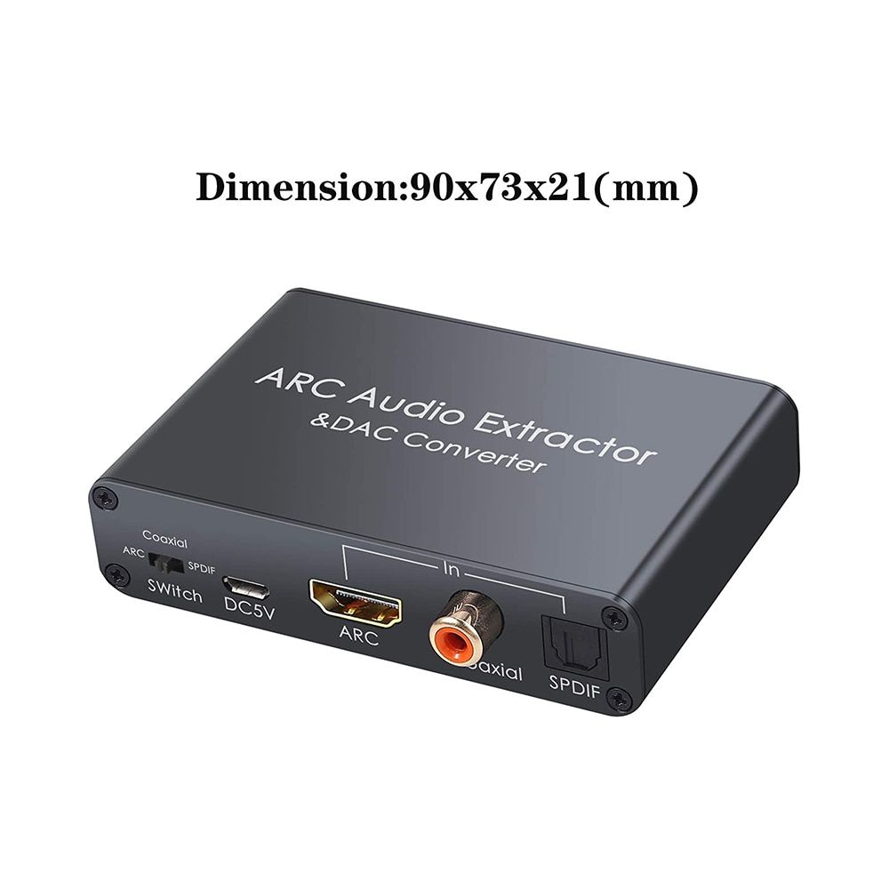 HDMI Audio Return Channel HDMI ARC Audio Extractor DAC