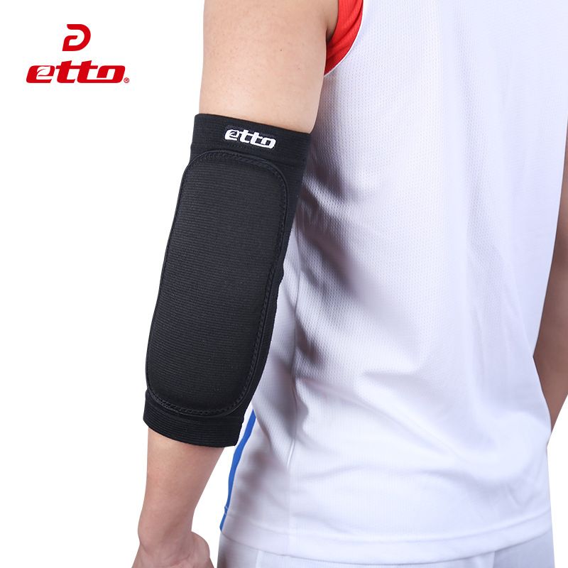 Etto 1 Pair Elastic Breathable Elbow Pads For Volleyball