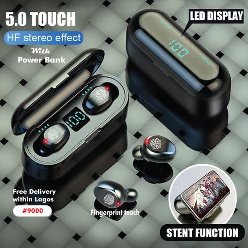 Bluetooth Wireless Ear Pod / Headphones 6D Earpiece Stereo Earpods