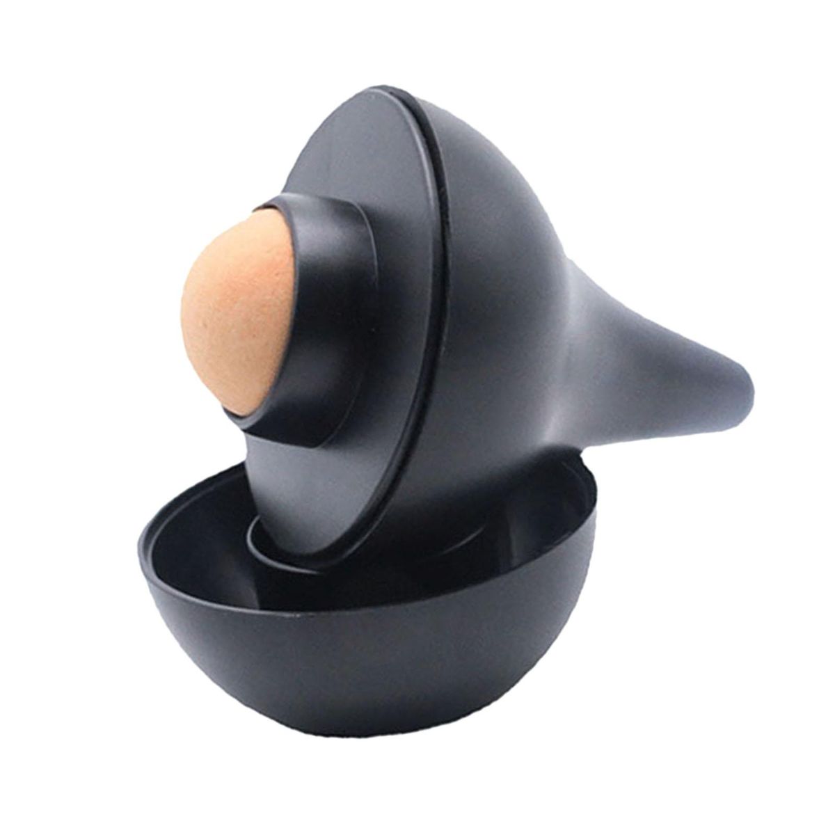 Oil Absorbing Volcanic Face Roller Beauty Tool For Facial Care Black