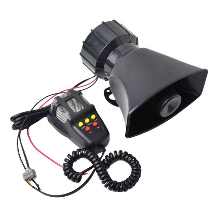 100W 12V Car Truck Van Alarm  Fire Loud Speaker PA  Horn