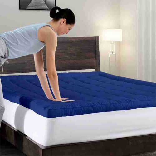 Mature 7cm ExtraThick Mattress Topper- BLUE