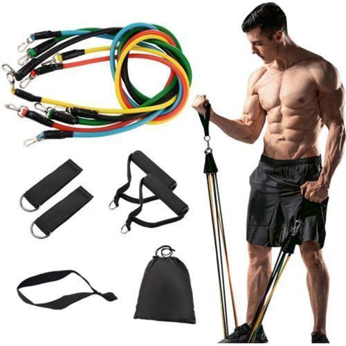 5 In 1 Fitness Resistant Band Sets