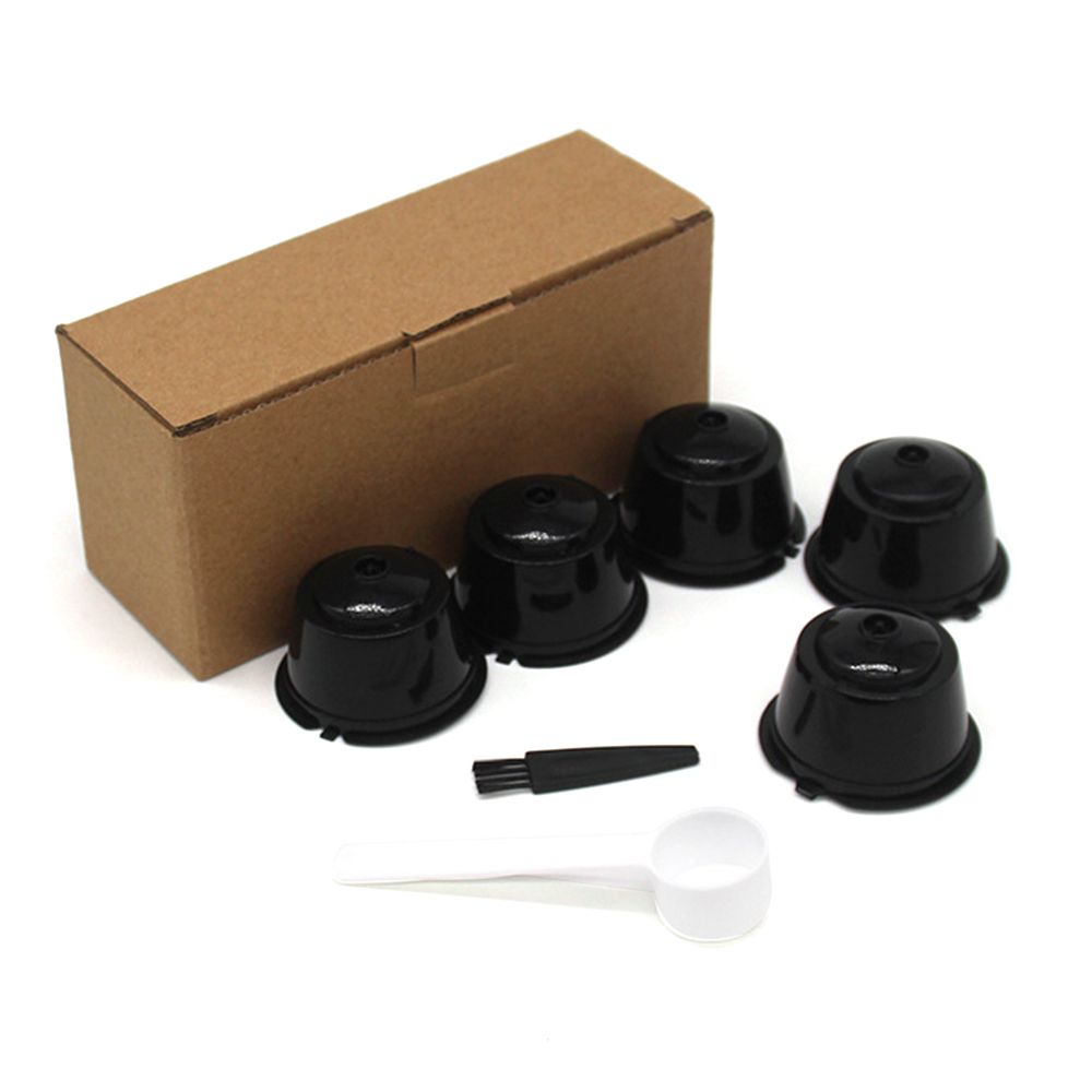5PCS Reusable Nestle For Dolce Gusto Coffee Capsule