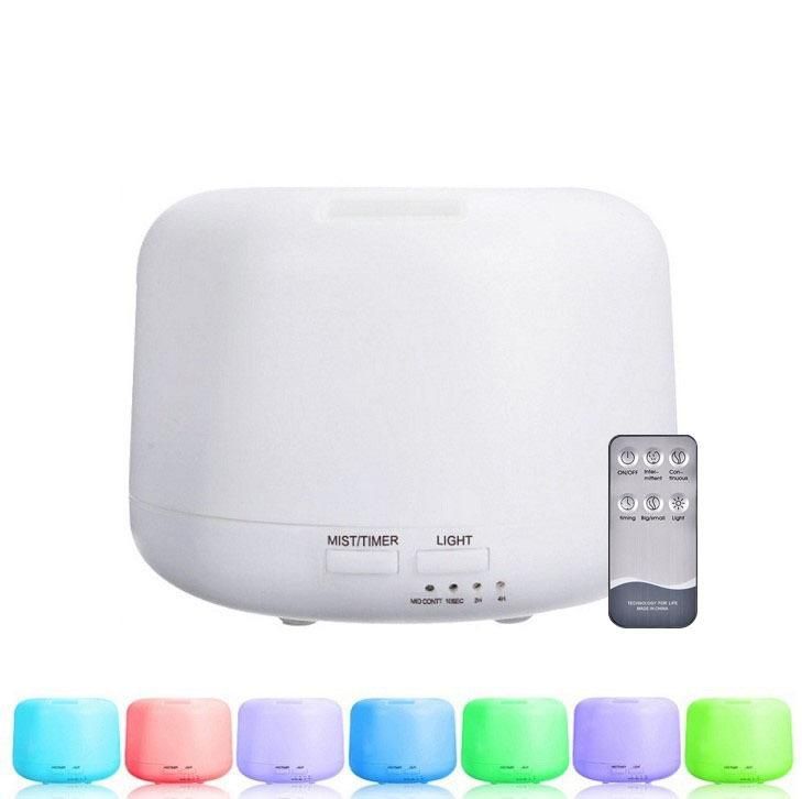 Ultrasonic Air Humidifier Diffuser Colourful Lights Silent