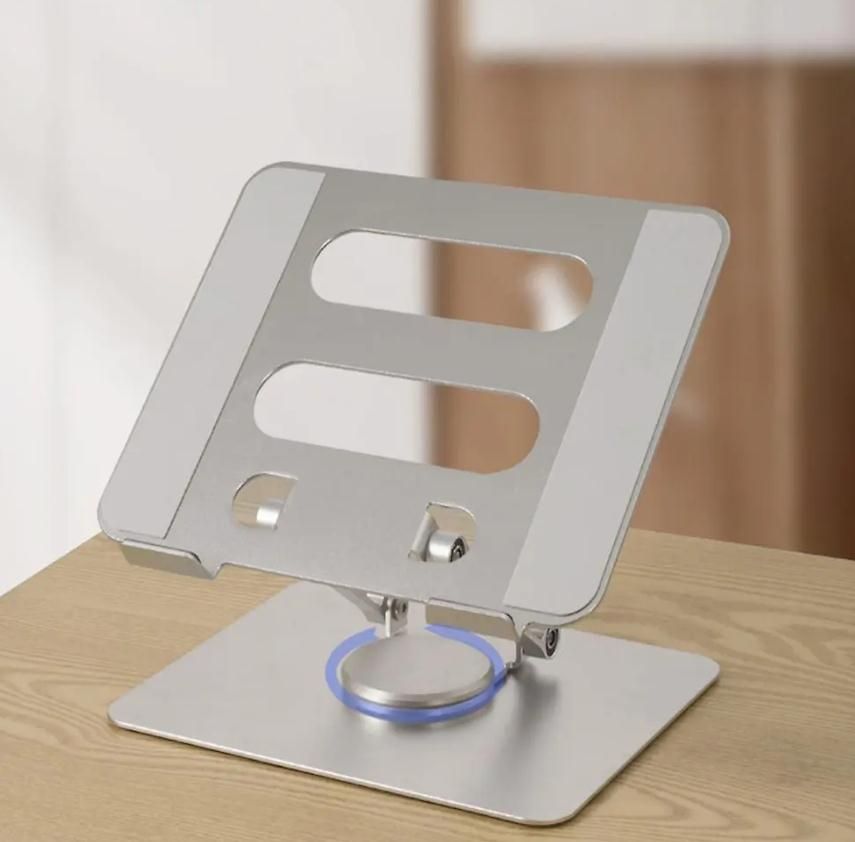 Qlt-086 Laptop Stand With 360 Rotating Base