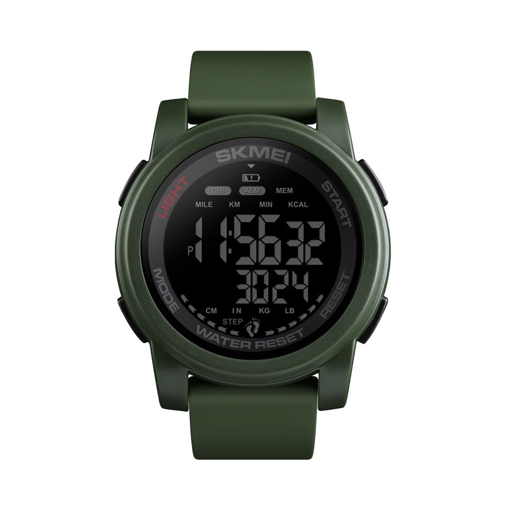Men Luminous Wrist Outdoors Resistant Green And Black