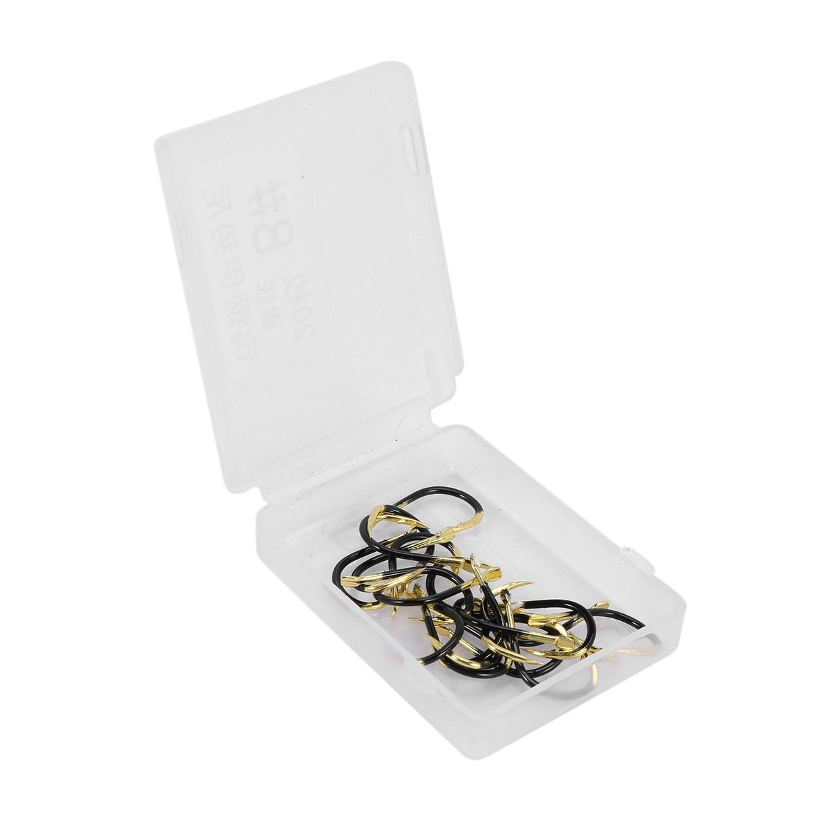 20Pcs Fishing Hooks Fishing Tackle Durable Fishhooks Carp Barbed Hook Ocean River Lake Size 10
