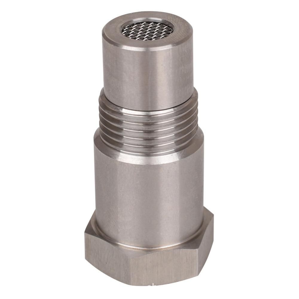 O2 Oxygen Sensor Filter Connector Stainless Steel Adapter Extender Extension Spacer M18x1.5