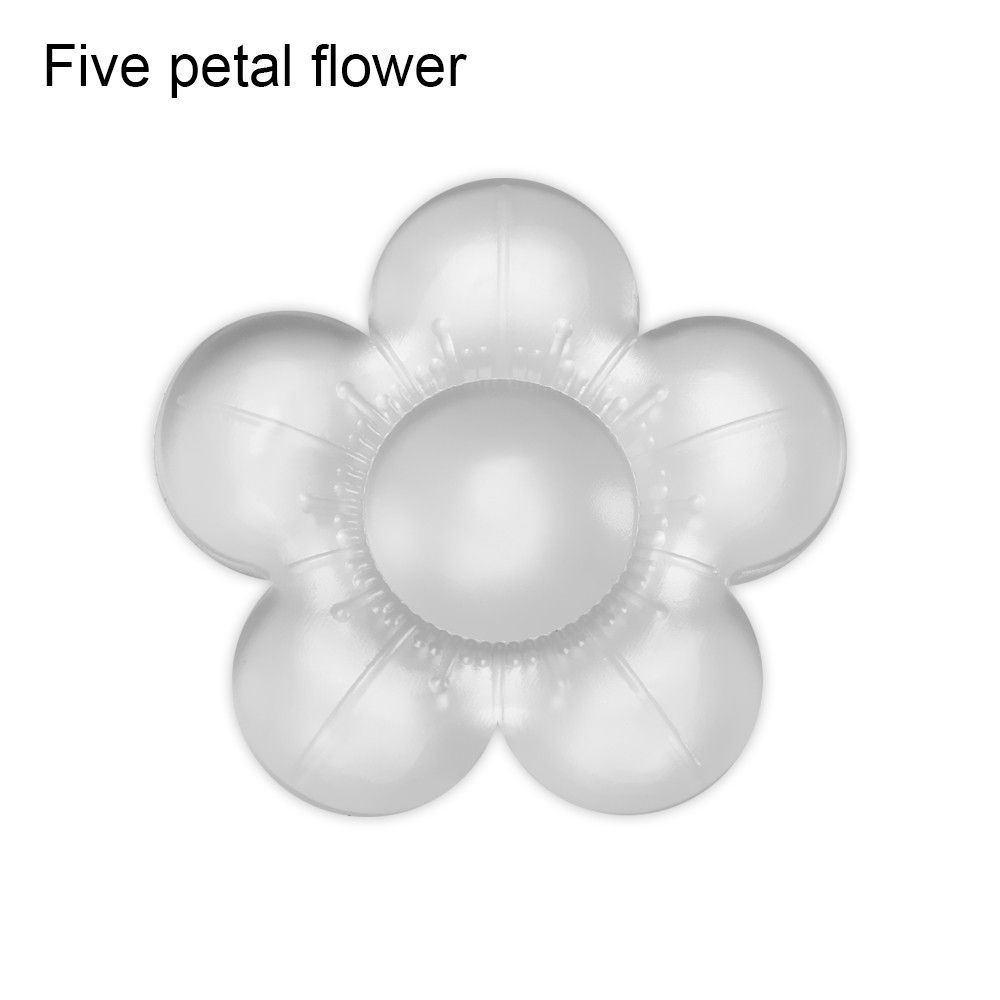 (Five Petal Flower)Mute Door Stoppers Wall Protection Safety